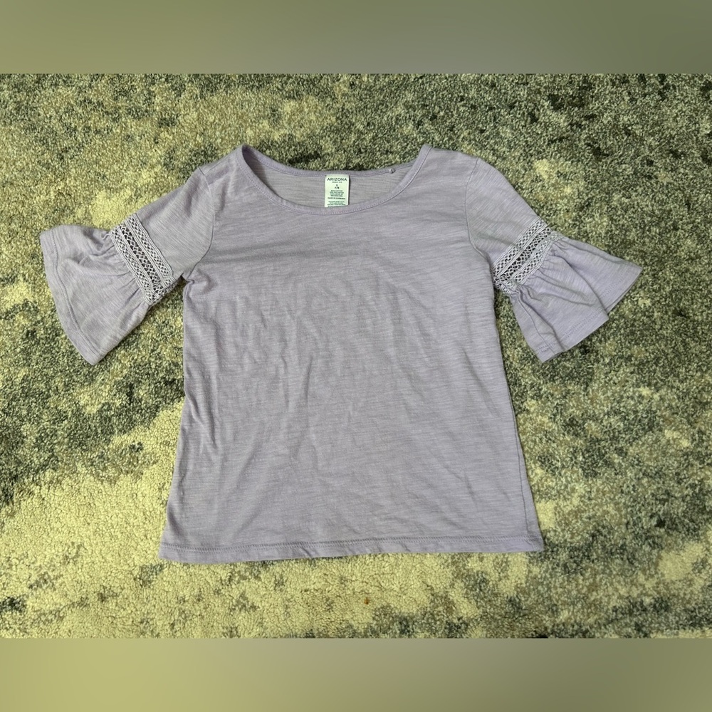Lavender Bell Sleeve Top